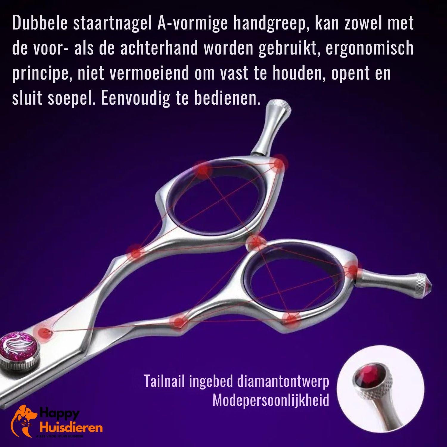 Professionele trimschaar voor huisdieren | Precisieschaar voor honden en katten voor soepel knippen