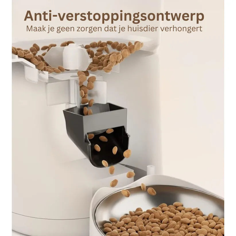 FeedSmart Voerautomaat | WiFi Huisdierdispenser met App en Stemfunctie