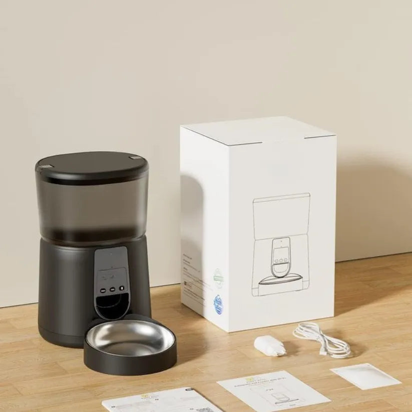 FeedSmart Voerautomaat | WiFi Huisdierdispenser met App en Stemfunctie
