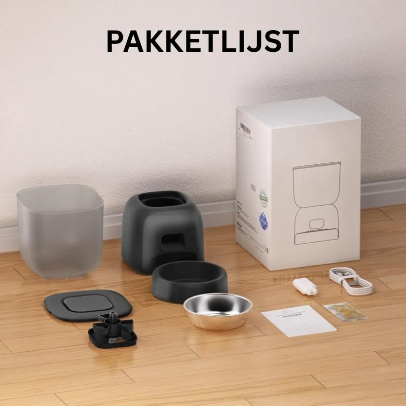FeedSmart Voerautomaat | WiFi Huisdierdispenser met App en Stemfunctie