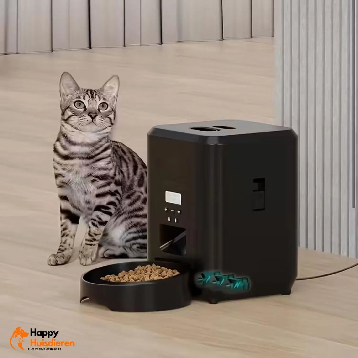 Feedy | Automatische voerbak voor honden en katten met app-bediening en portiecontrole