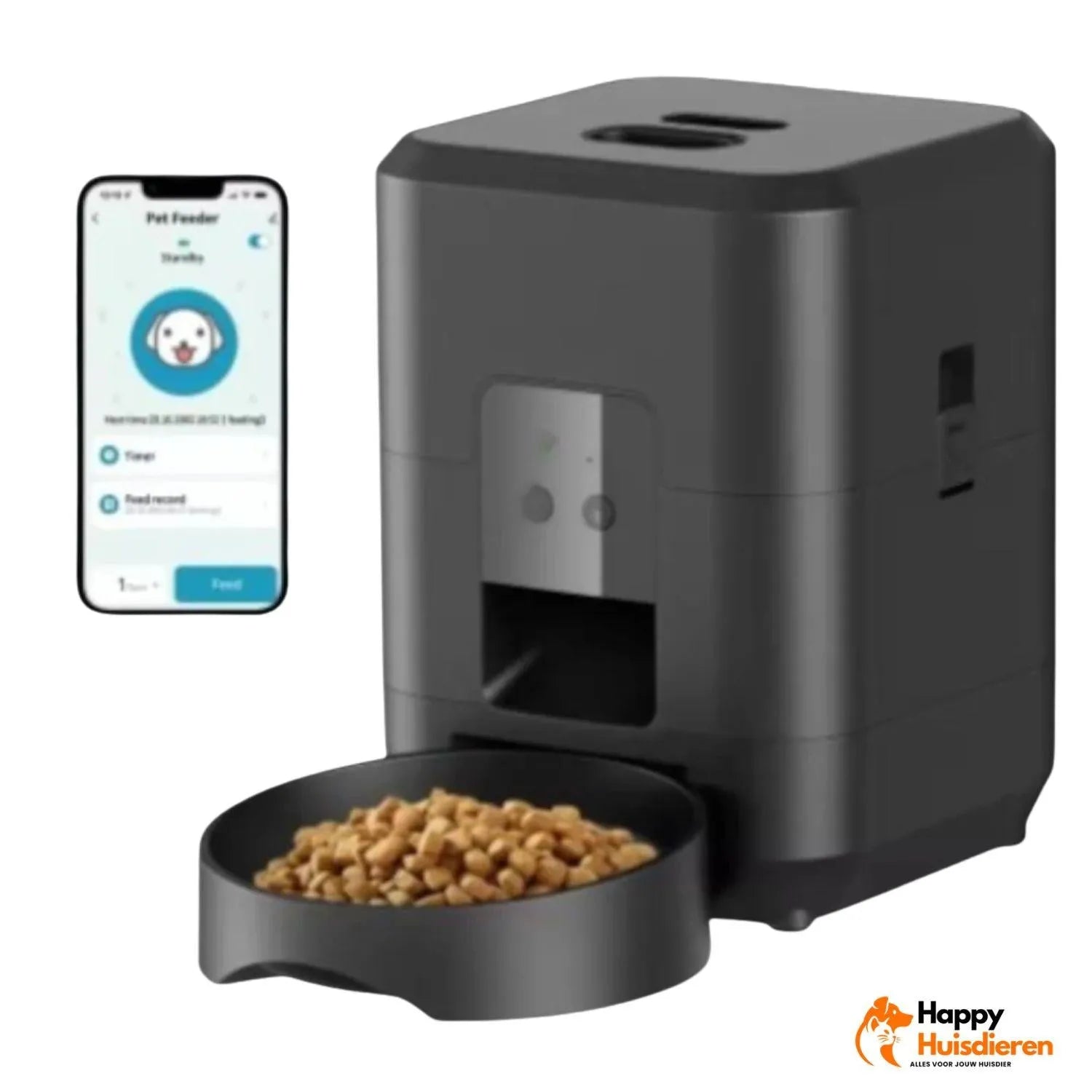 Feedy | Automatische voerbak voor honden en katten met app-bediening en portiecontrole