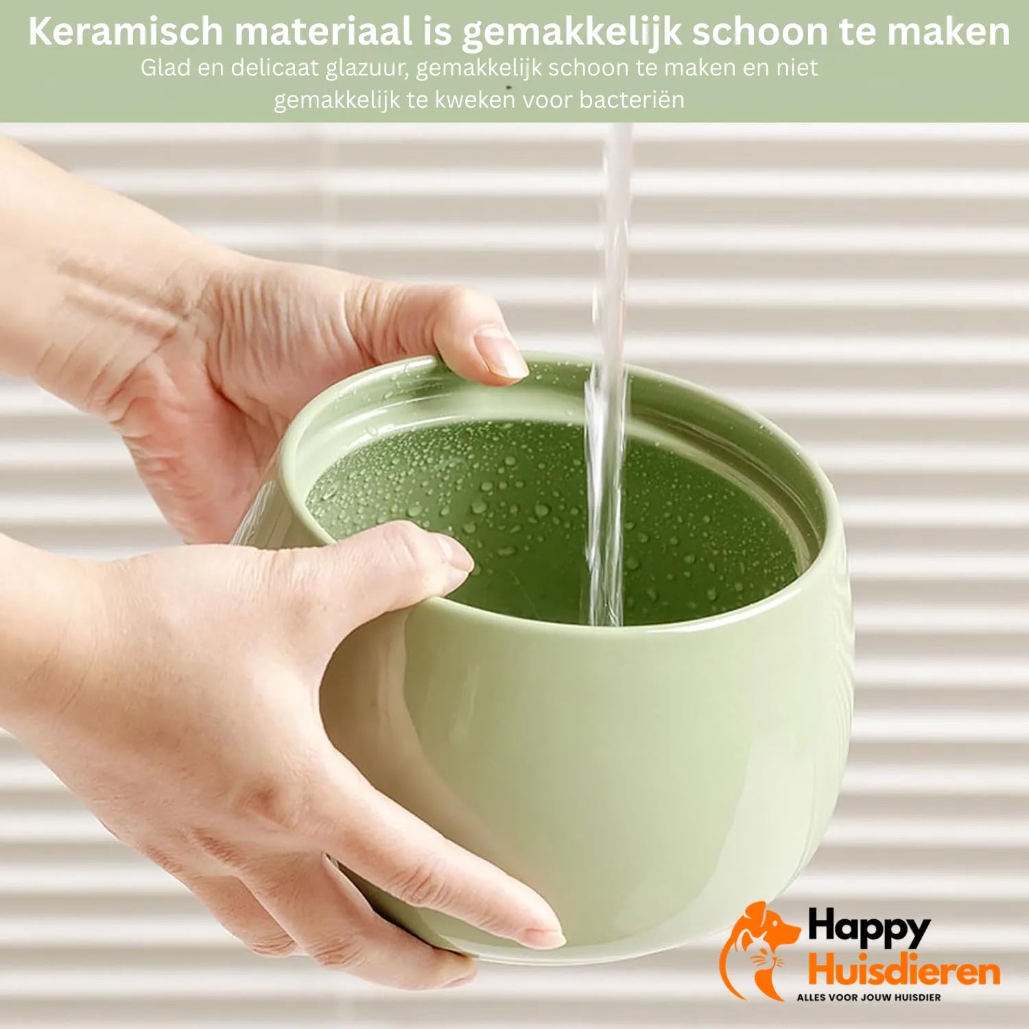 Felina Kattenfontein | Keramische Drinkfontein met Stromend Water & Filter