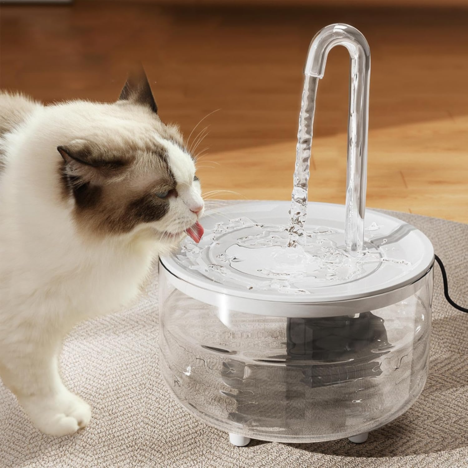 FlowSense Fountain | Katten drinkfontein draadloos met filter