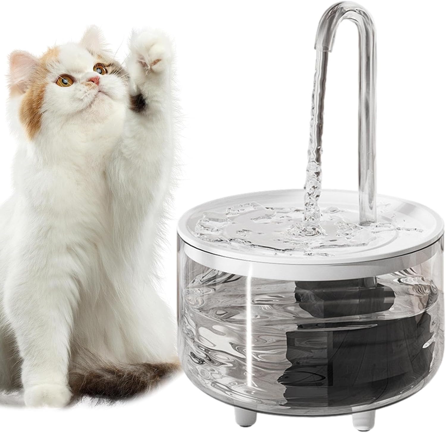 FlowSense Fountain | Katten drinkfontein draadloos met filter