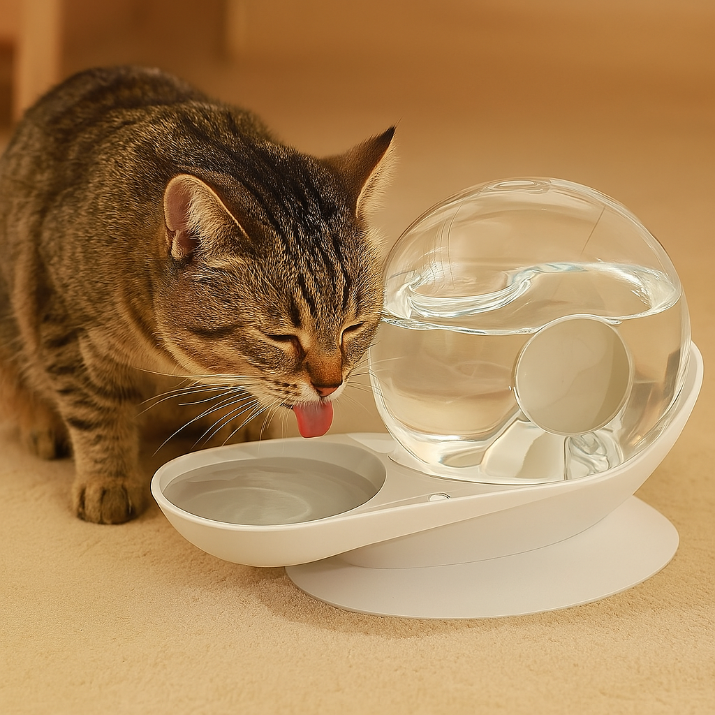 FlowSpring | Automatische waterfontein voor honden en katten – altijd vers, stromend water