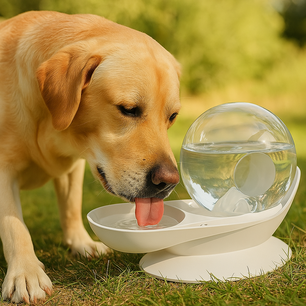 FlowSpring | Automatische waterfontein voor honden en katten – altijd vers, stromend water