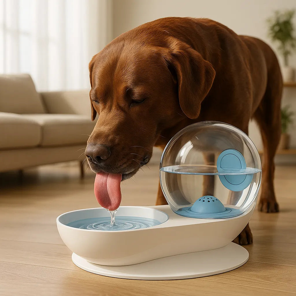 FlowSpring | Automatische waterfontein voor honden en katten – altijd vers, stromend water