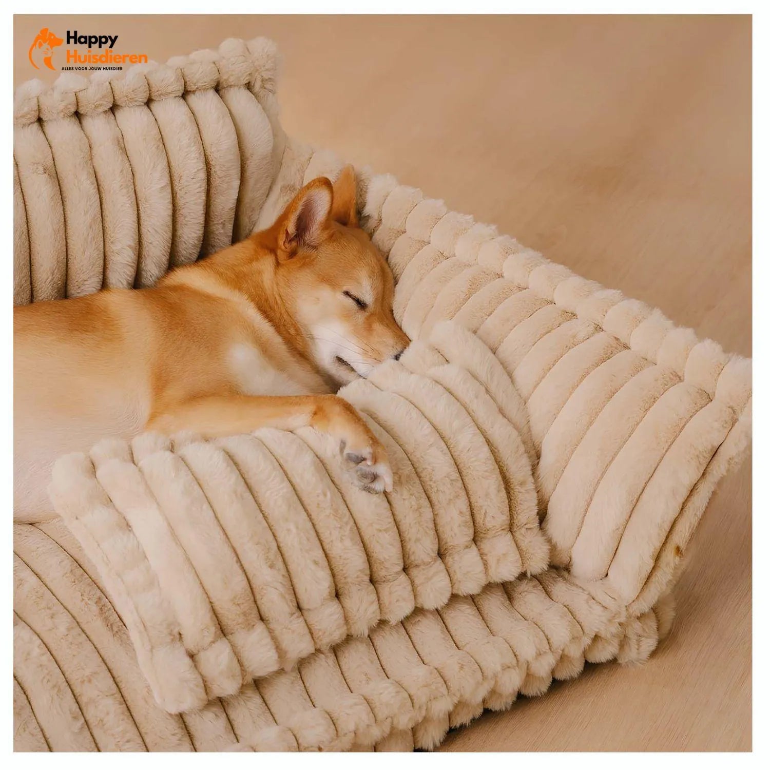 Fluffy Droomnest | Grote Wasbare Orthopedische Hondenkussenbank voor Comfort
