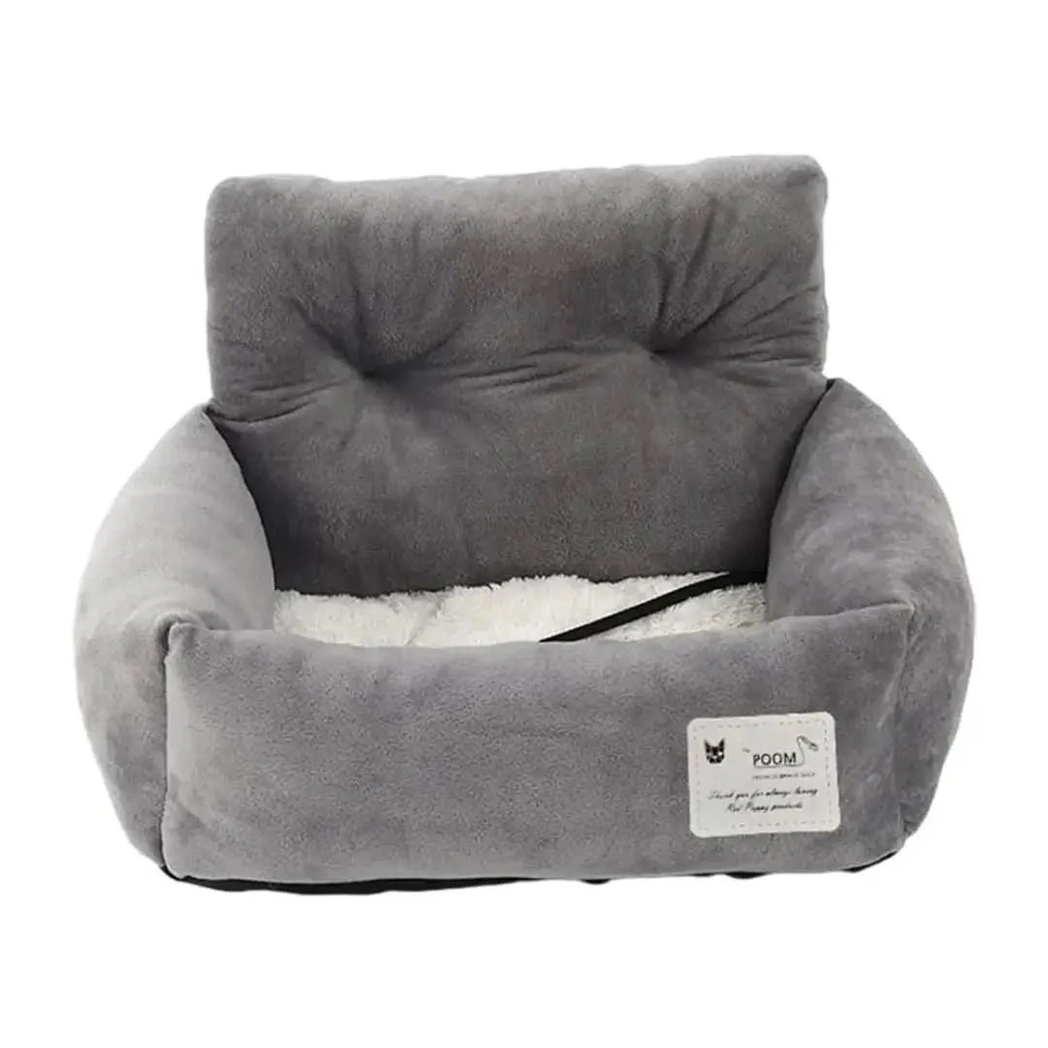 FluffyVeilig Zit | Comfortabel Verstelbaar Huisdierstoeltje voor de Auto