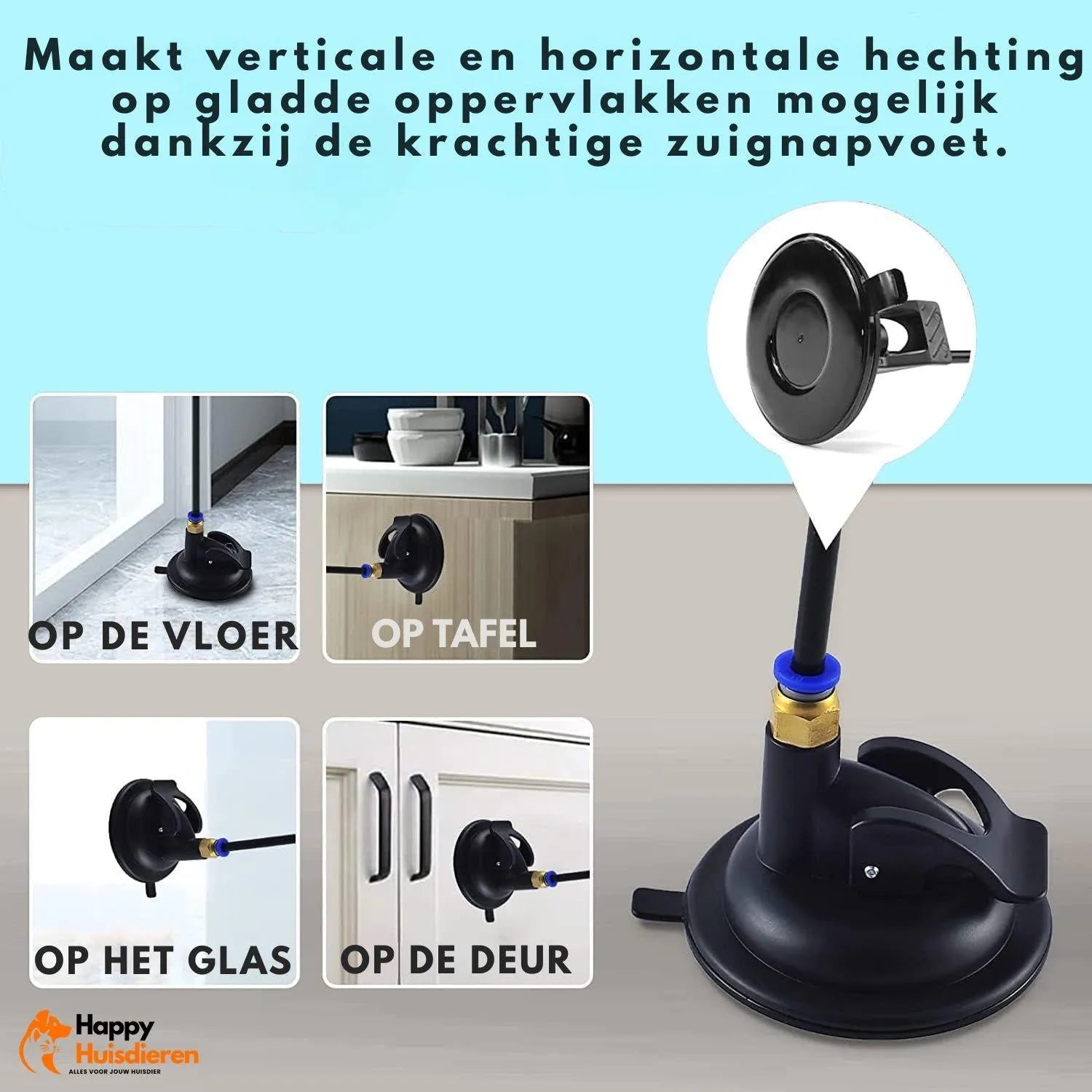 FlyChase Toy | Interactief kattenspeeltje met vogels & zuignap – stimuleert spel en beweging