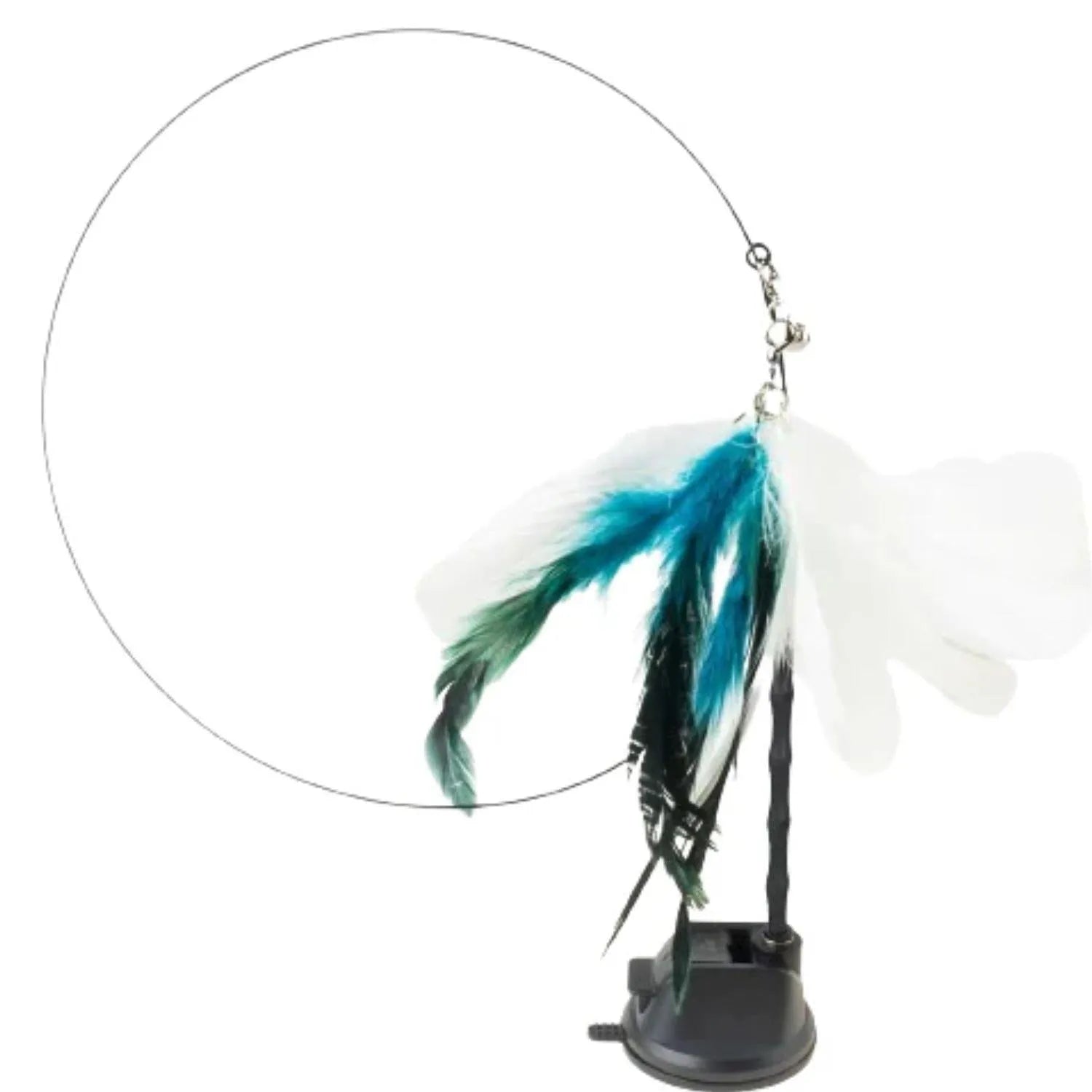 FlyChase Toy | Interactief kattenspeeltje met vogels & zuignap – stimuleert spel en beweging