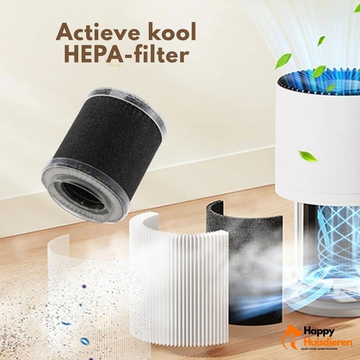 FreshPaws | Geurverwijderaar voor huisdieren – stille luchtreiniger met fris resultaat