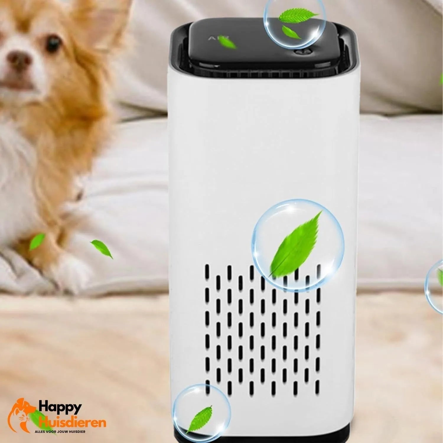 FreshPaws | Geurverwijderaar voor huisdieren – stille luchtreiniger met fris resultaat