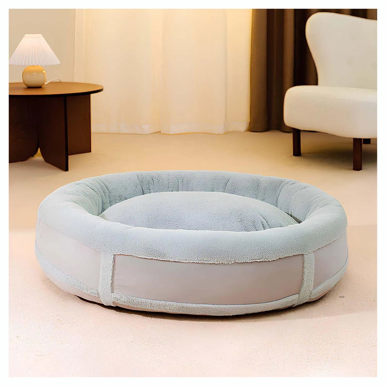 FurEase Nest | Ademend Pet Ligbed voor Alle Seizoenen