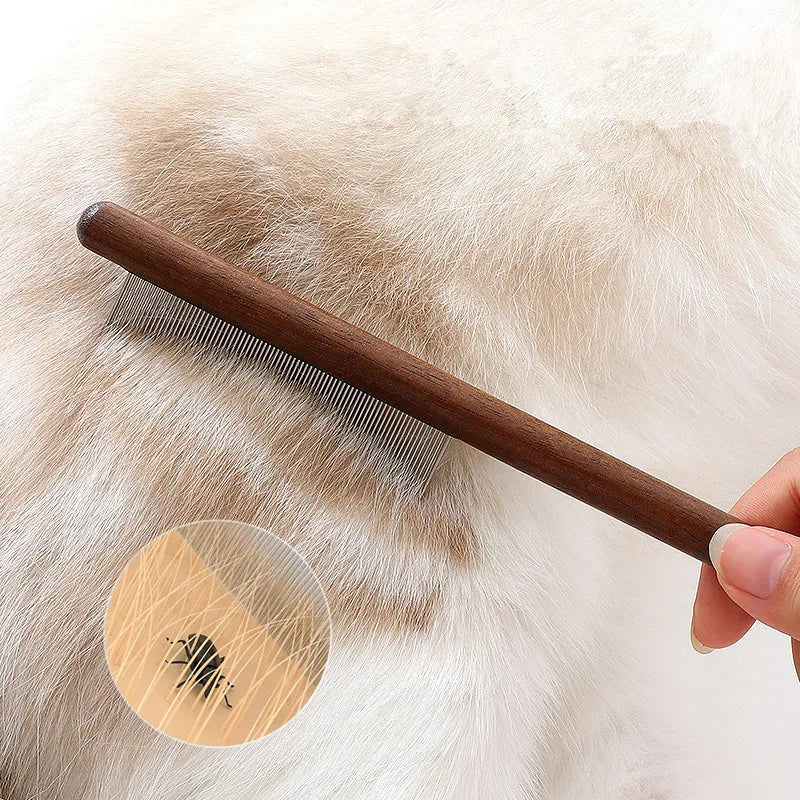 FurEase | Vachtverzorgingskam voor katten – verwijdert losse haren en voorkomt haarballen