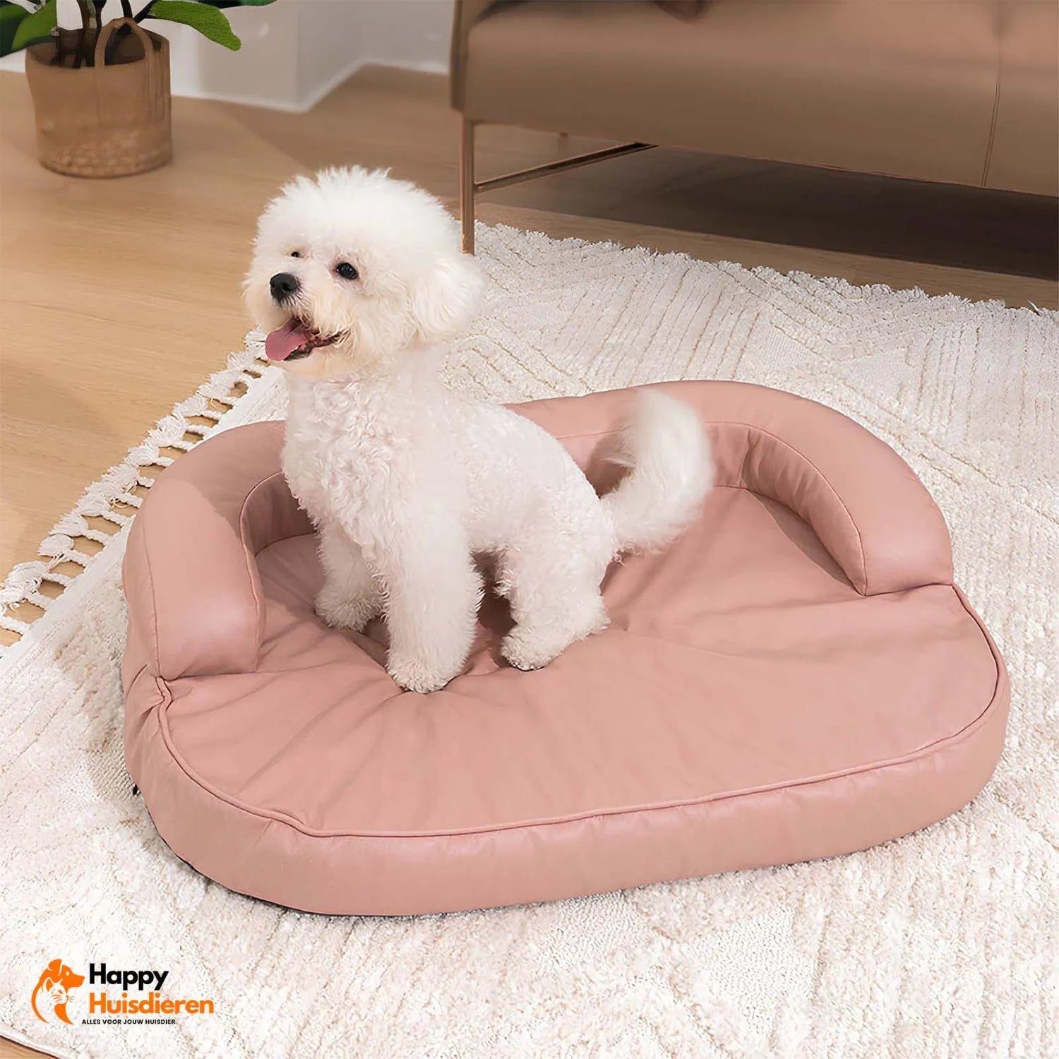 FurElite Bed | Stevig Orthopedisch Ligbed met Luxe Bekleding