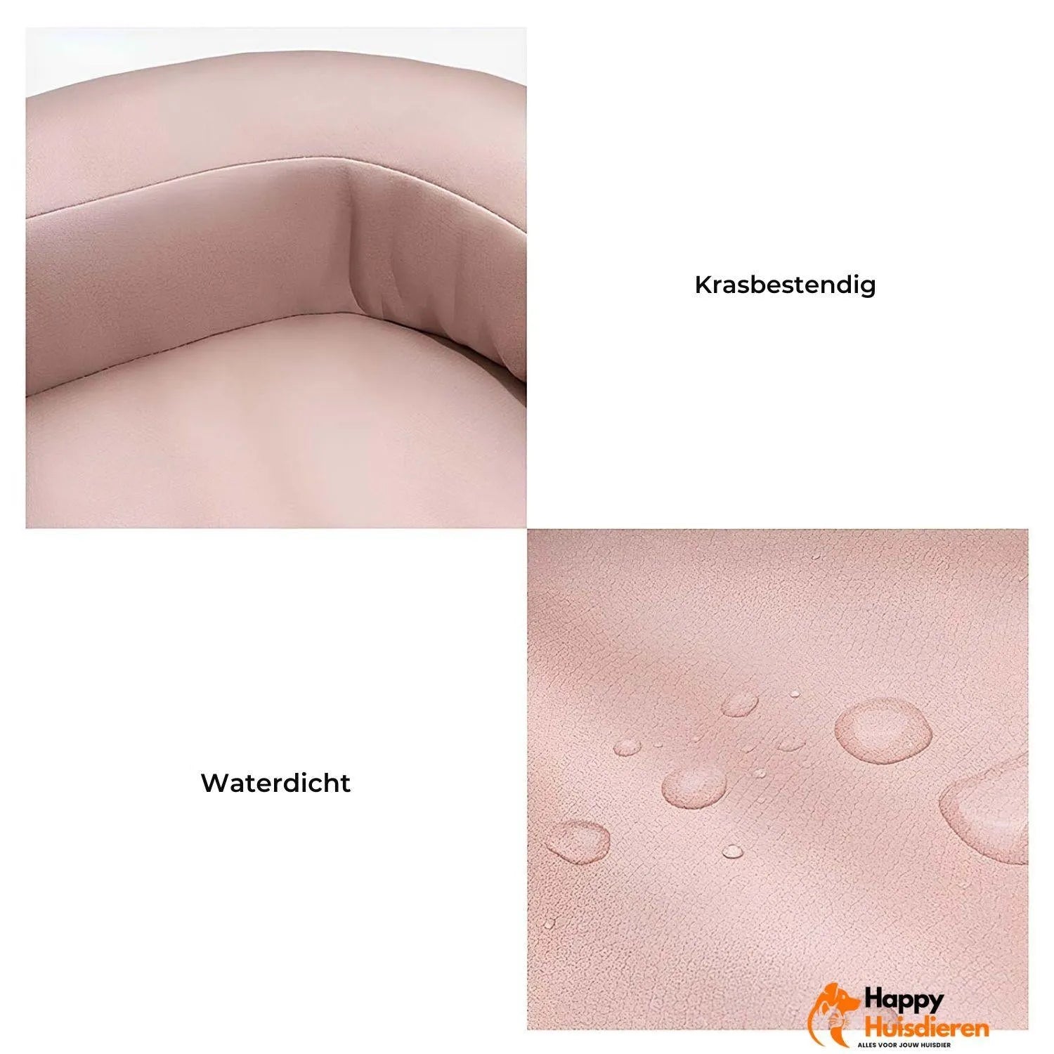 FurElite Bed | Stevig Orthopedisch Ligbed met Luxe Bekleding