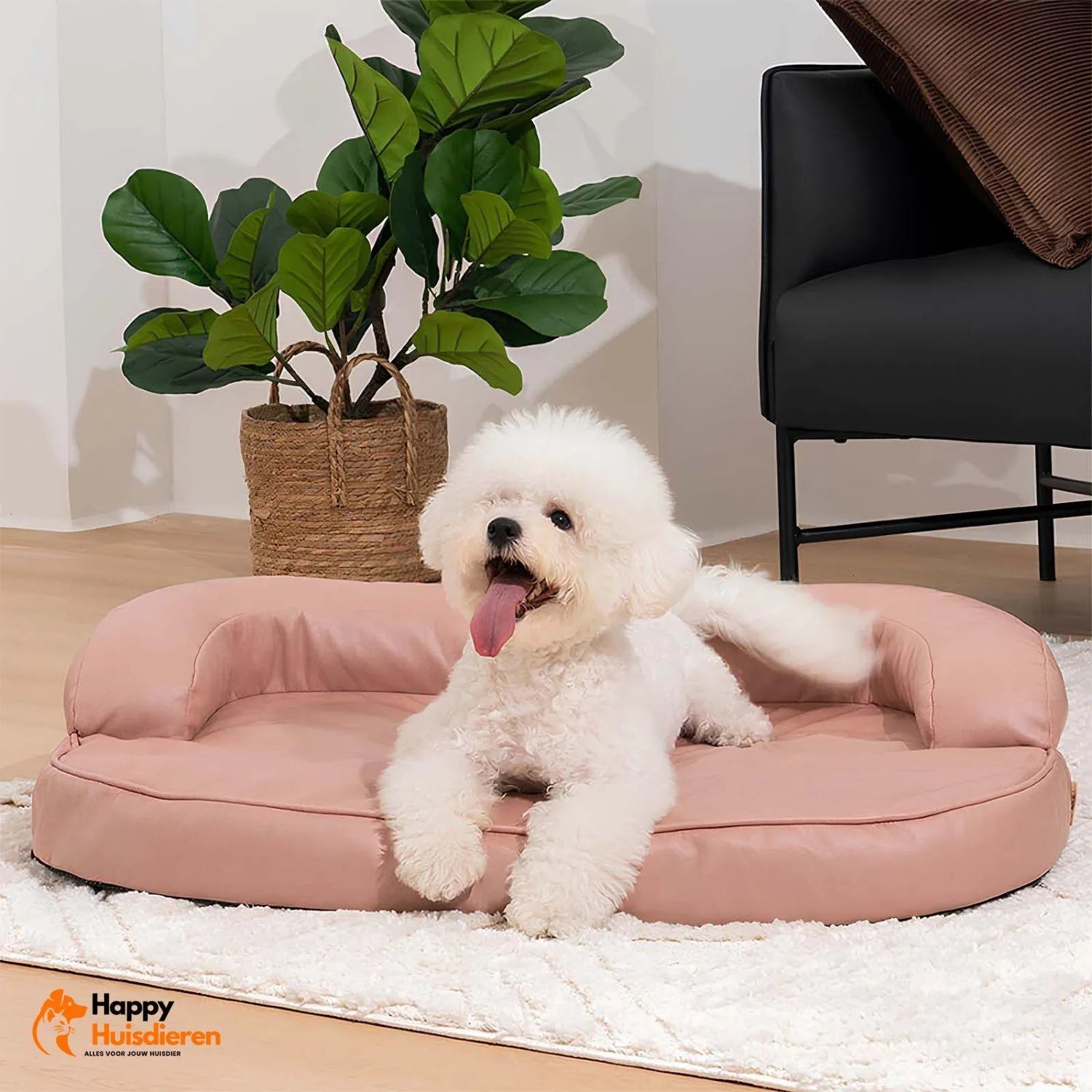 FurElite Bed | Stevig Orthopedisch Ligbed met Luxe Bekleding