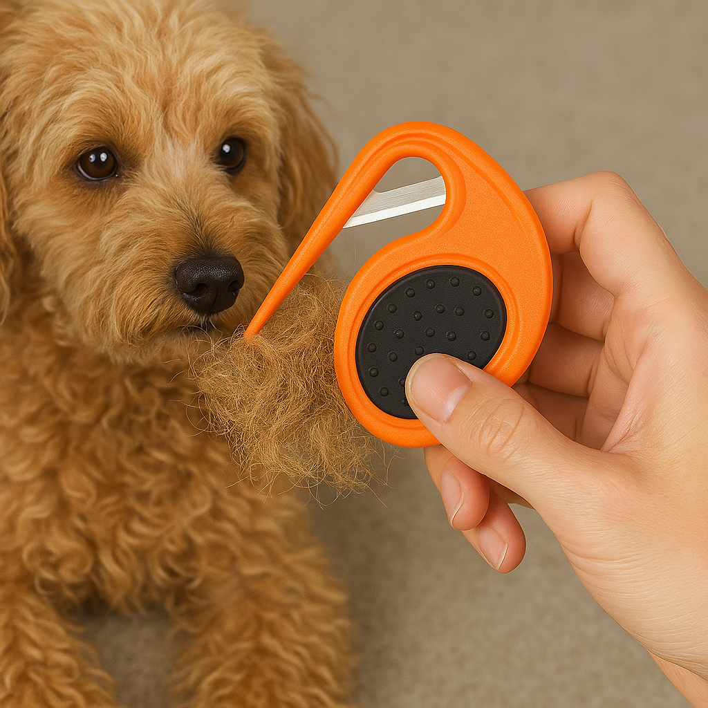 GlowGroom | Vachtverzorgingsborstel voor honden en katten zonder stress of klitten