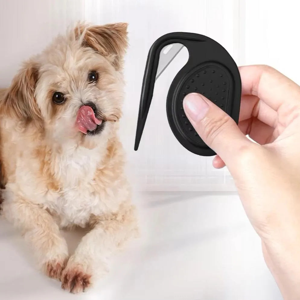 GlowGroom | Vachtverzorgingsborstel voor honden en katten zonder stress of klitten