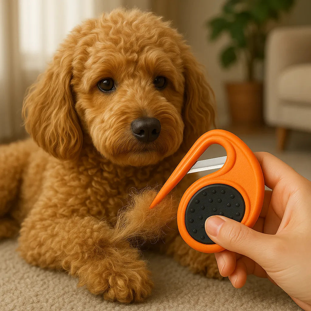 GlowGroom | Vachtverzorgingsborstel voor honden en katten zonder stress of klitten