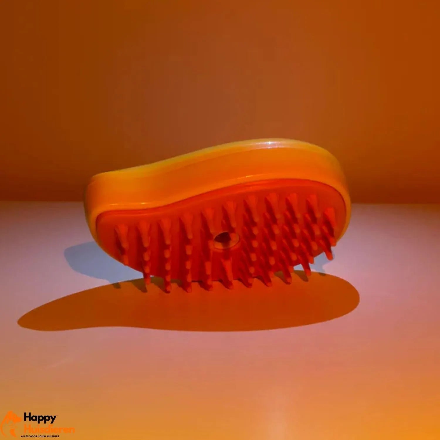 GlowGroom | Verzorgingsborstel met Stoom voor Katten