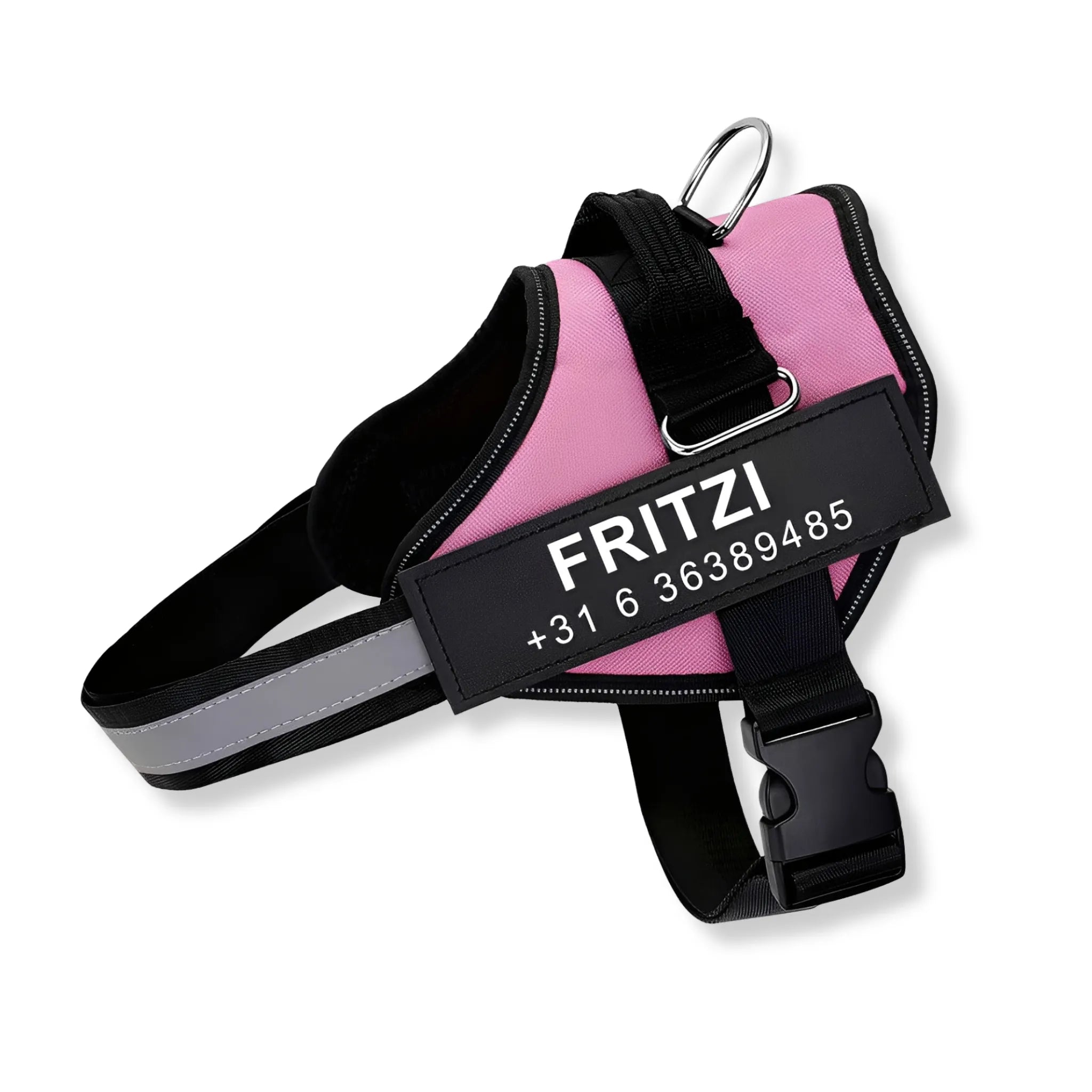 Guardian – Anti-Trek Gepersonaliseerd Hondentuig met Naamgravure en Telefoonnummer | Comfortabel & Veilig