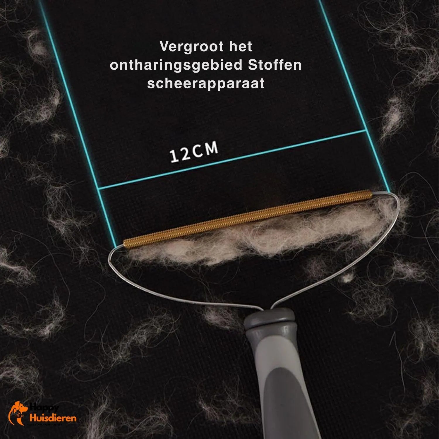 HairSweep | Multifunctionele borstel voor snelle haarverwijdering van huisdieren