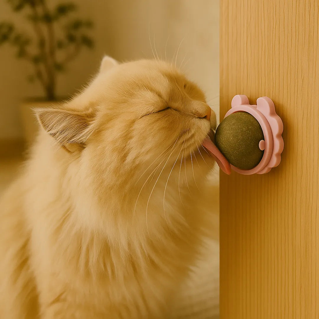 LickJoy | Kattenliksnack met munt voor frisse adem en meer energie