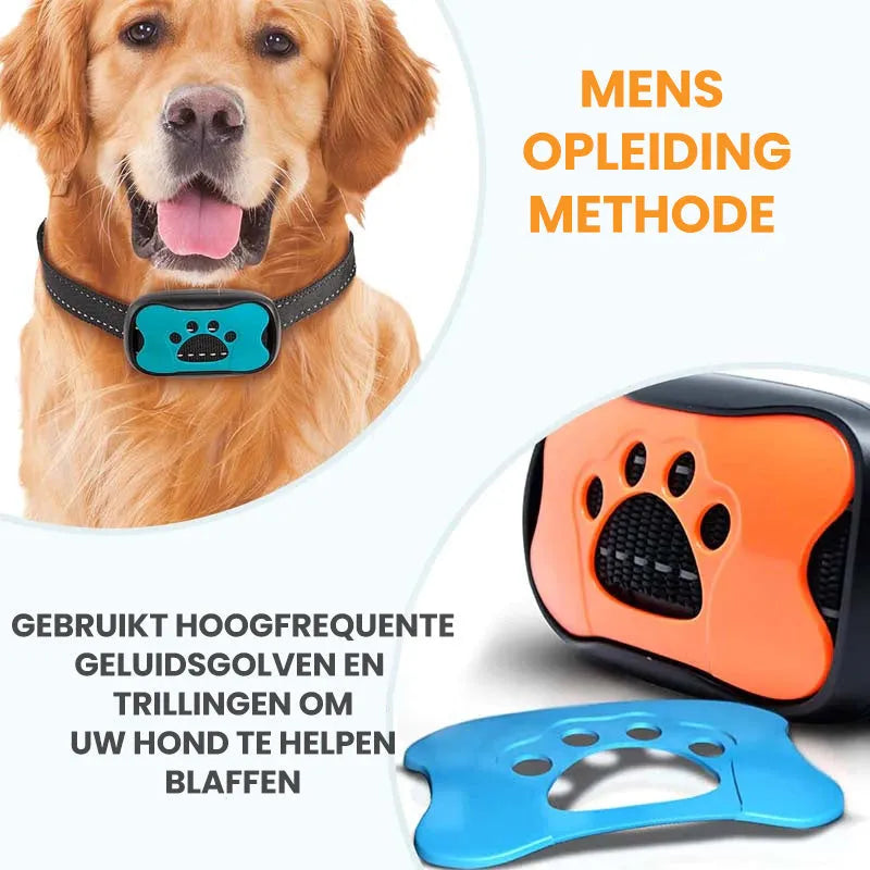 CalmCollar | Slimme en pijnvrije anti-blaf halsband voor honden