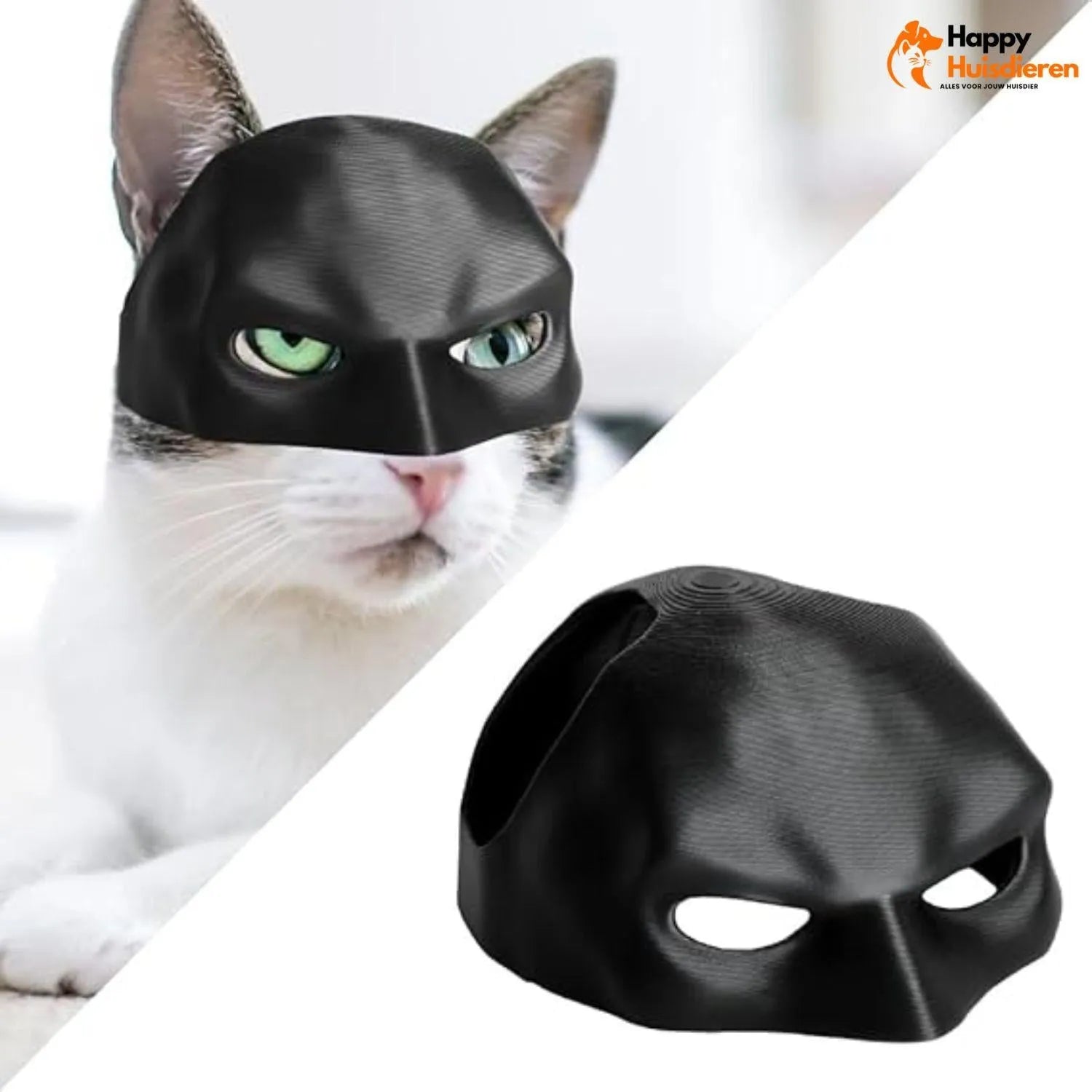 HeroCat Mask | Verkleedmasker voor katten – comfortabel & fotowaardig