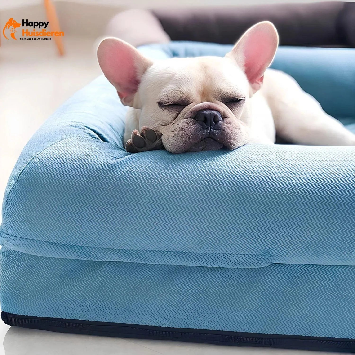 Honden LoungeHoek | Afneembare Vierkante Hondenbank voor Ultiem Comfort