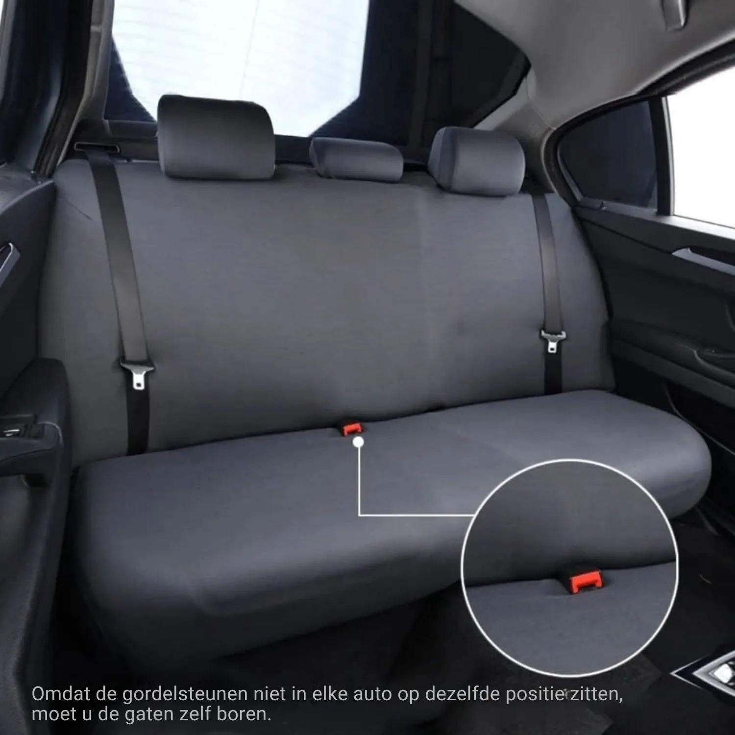 HondenVeiligDek | Sterke Auto Achterbank Hoes tegen Krassen en Vuil