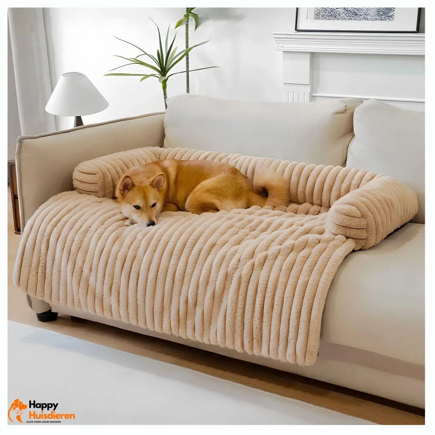 Hondenknuffel Plaid | Fluweelzachte Sofa Bescherming en Comfort