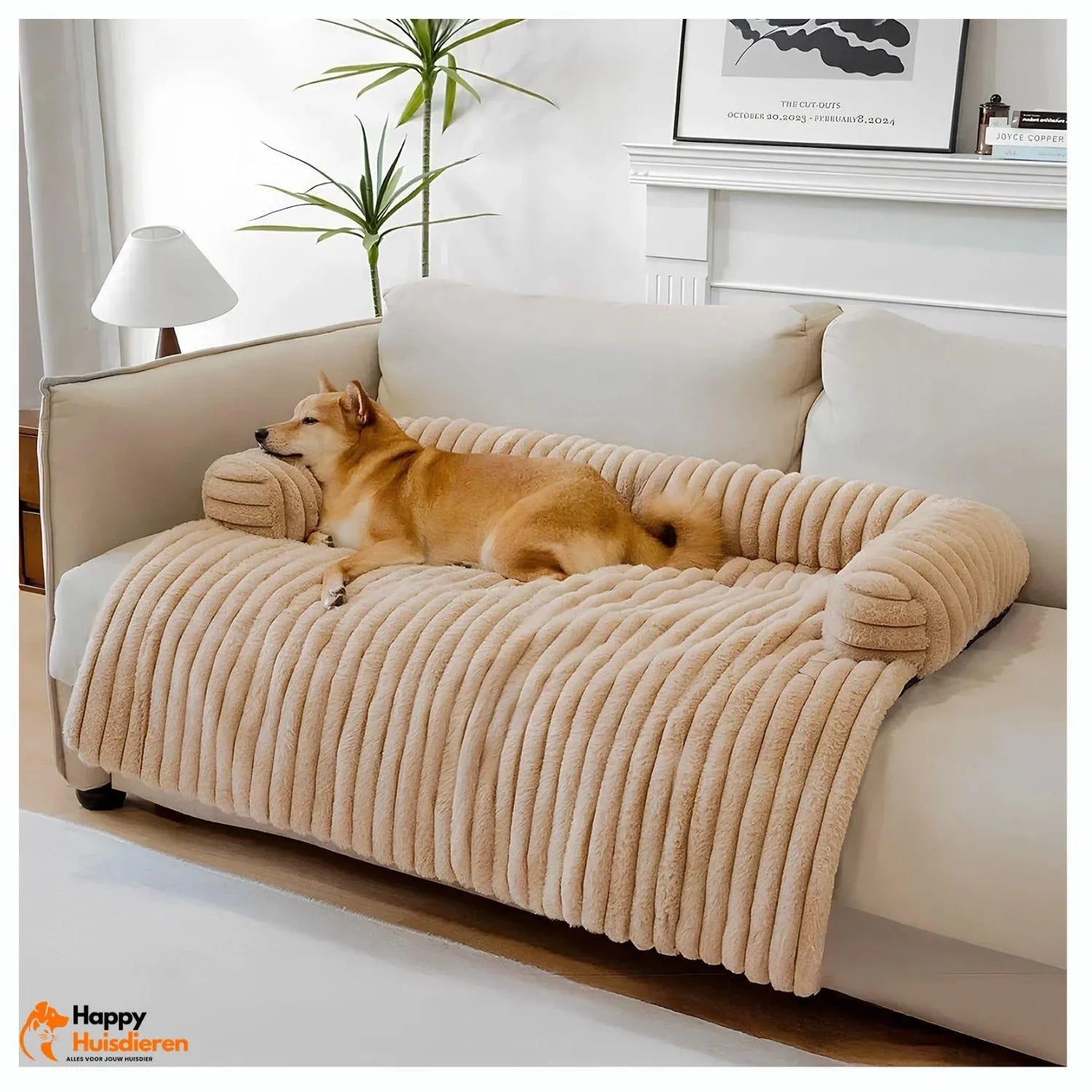 Hondenknuffel Plaid | Fluweelzachte Sofa Bescherming en Comfort