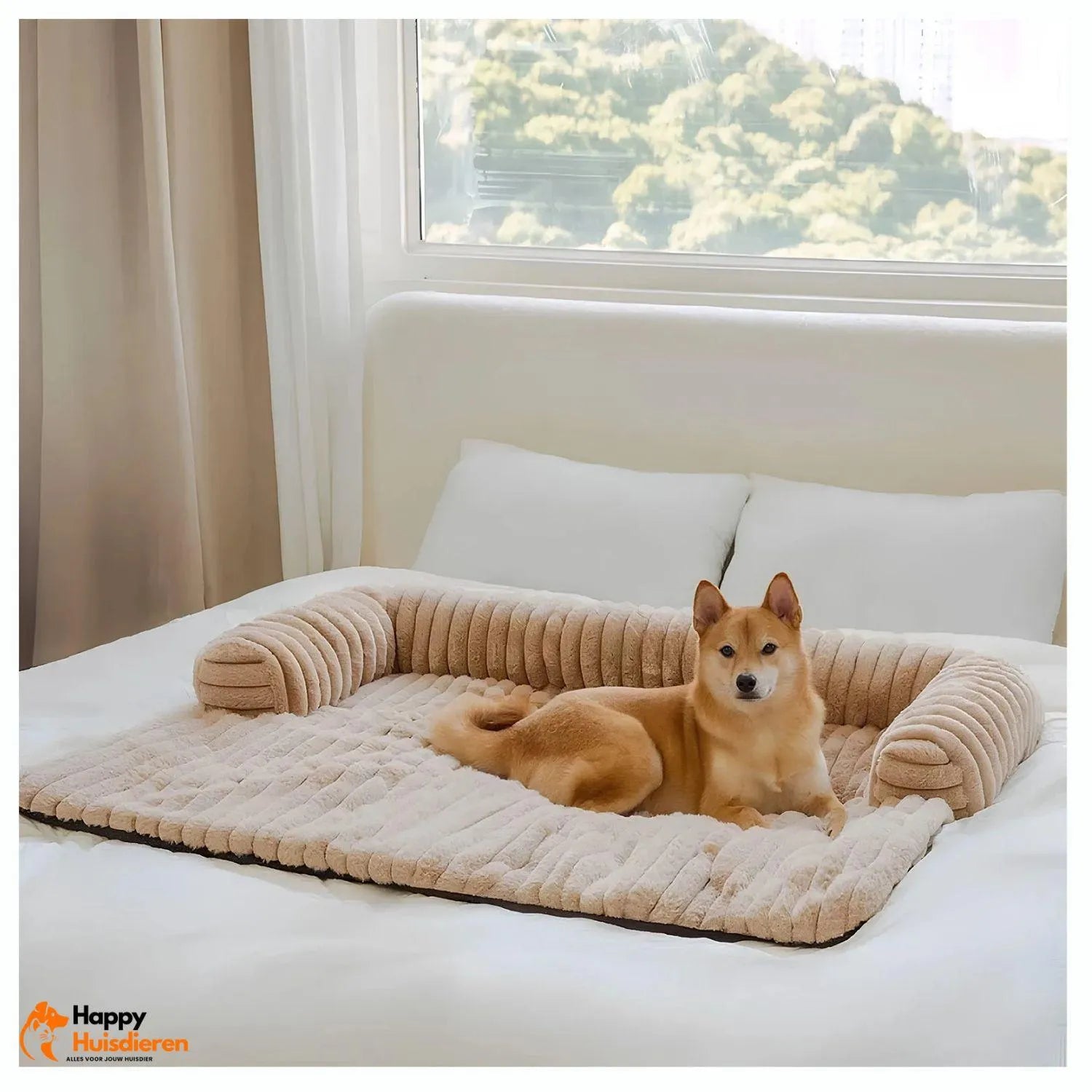 Hondenknuffel Plaid | Fluweelzachte Sofa Bescherming en Comfort