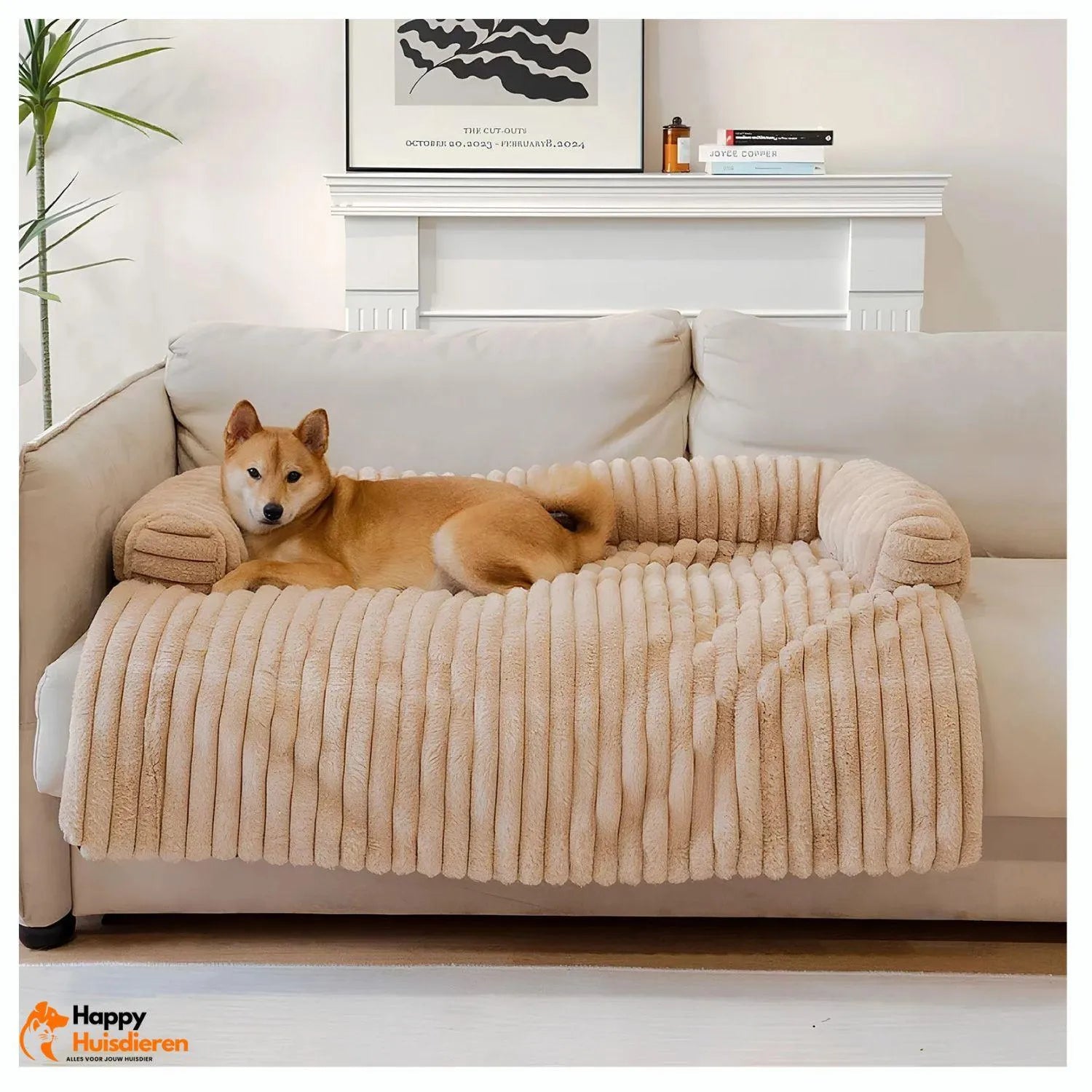 Hondenknuffel Plaid | Fluweelzachte Sofa Bescherming en Comfort