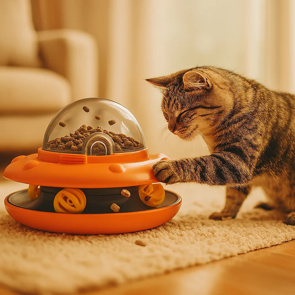 BrainBite | Interactieve automatische slowfeeder voor katten
