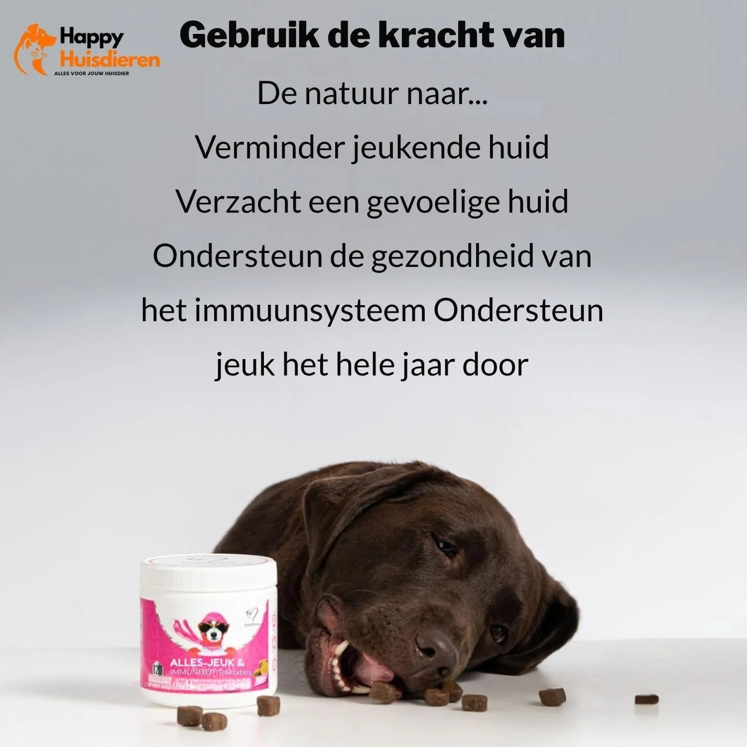 Immunity Treats | Natuurlijke hondensnoepjes voor sterke weerstand & gezonde huid