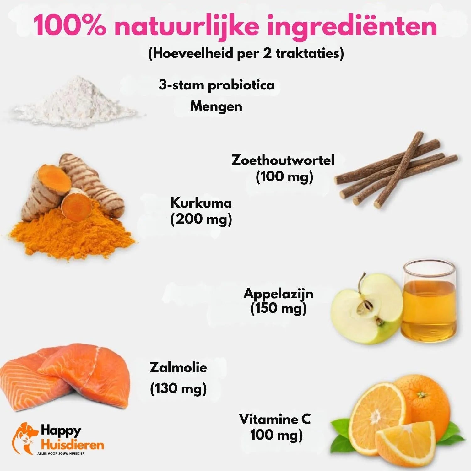 Immunity Treats | Natuurlijke hondensnoepjes voor sterke weerstand & gezonde huid