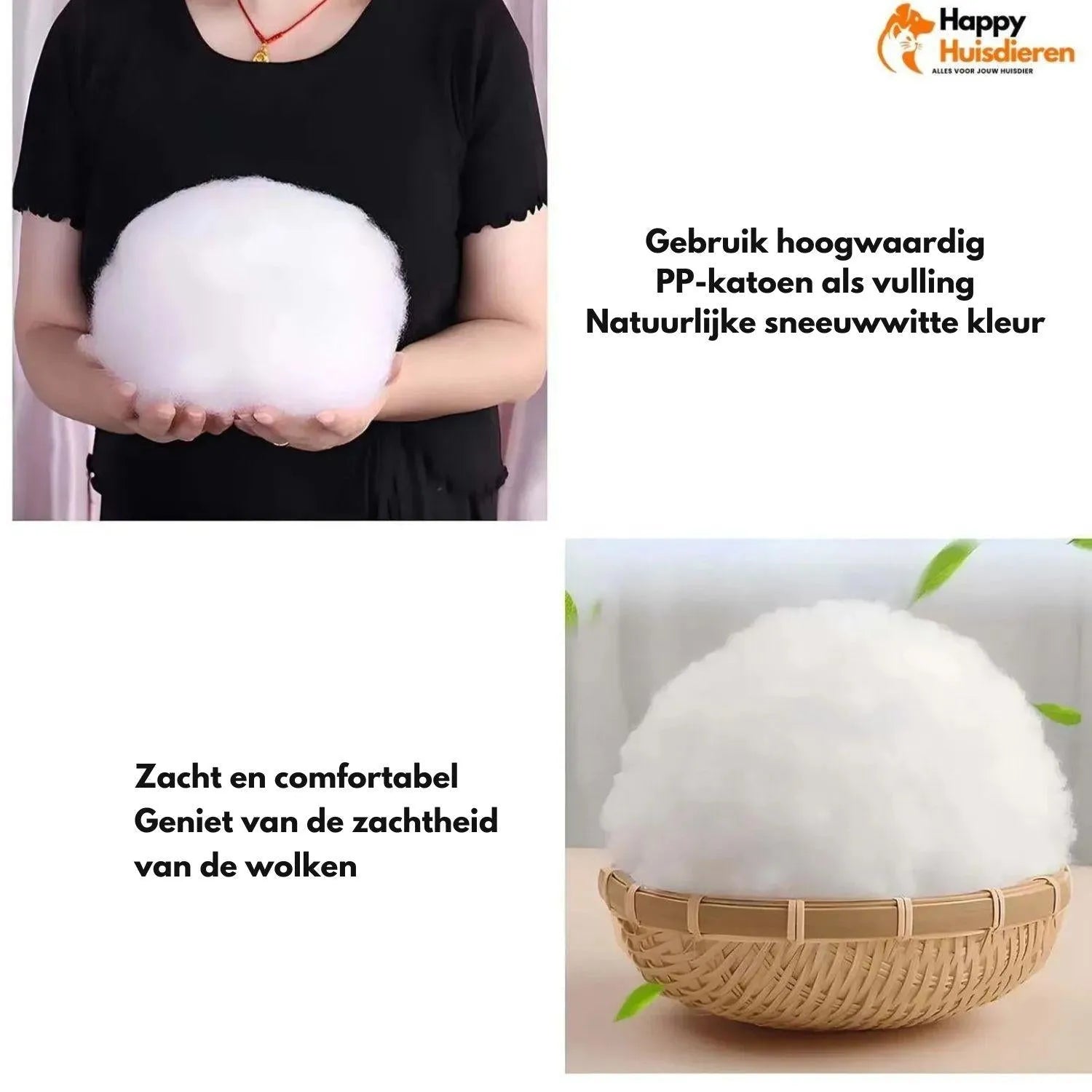 KattenKnus | Warme Semi-gesloten Pluche Kattenhuisje