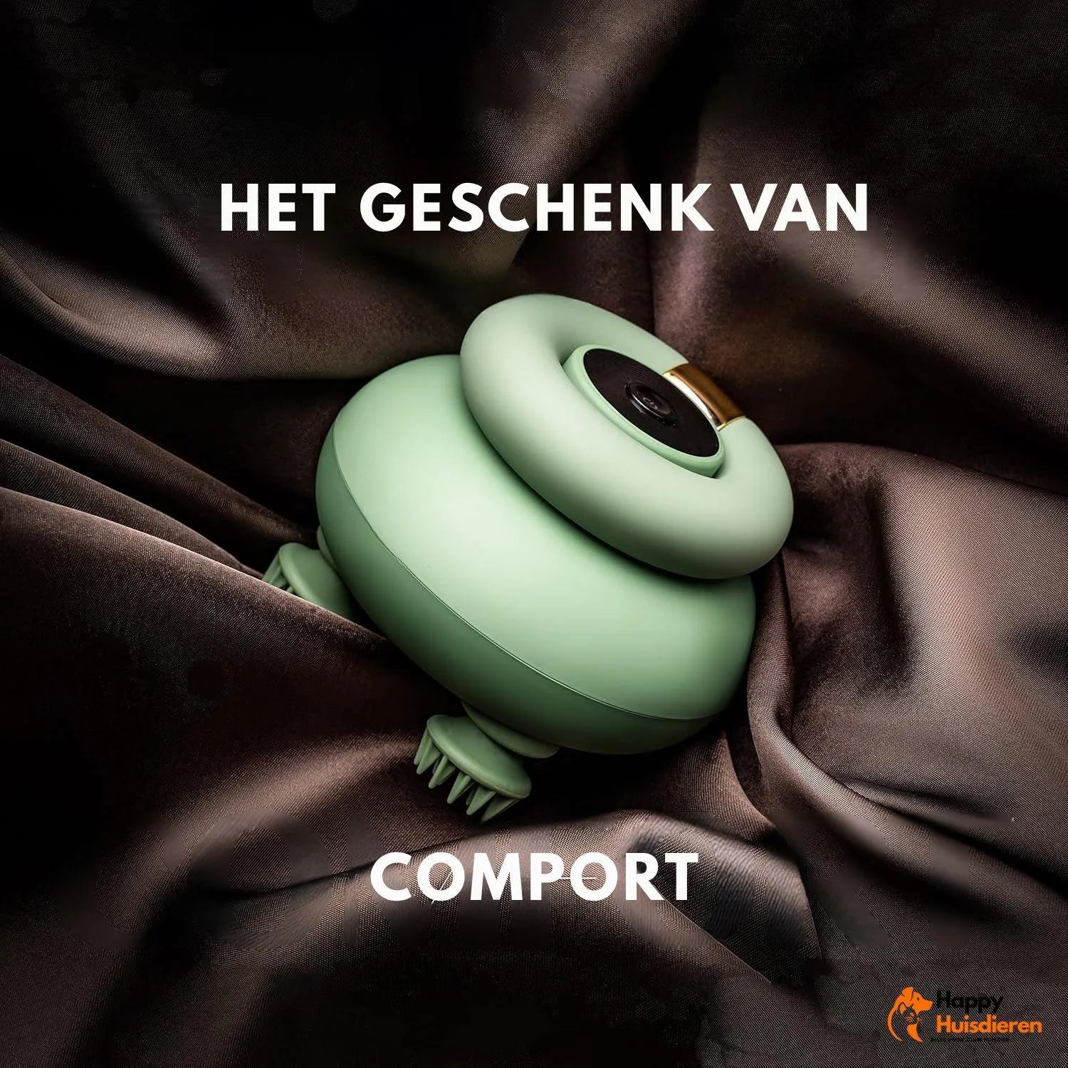 KittyKalm | Draadloze kattenmassager – ontspanning & stressverlichting voor huisdieren