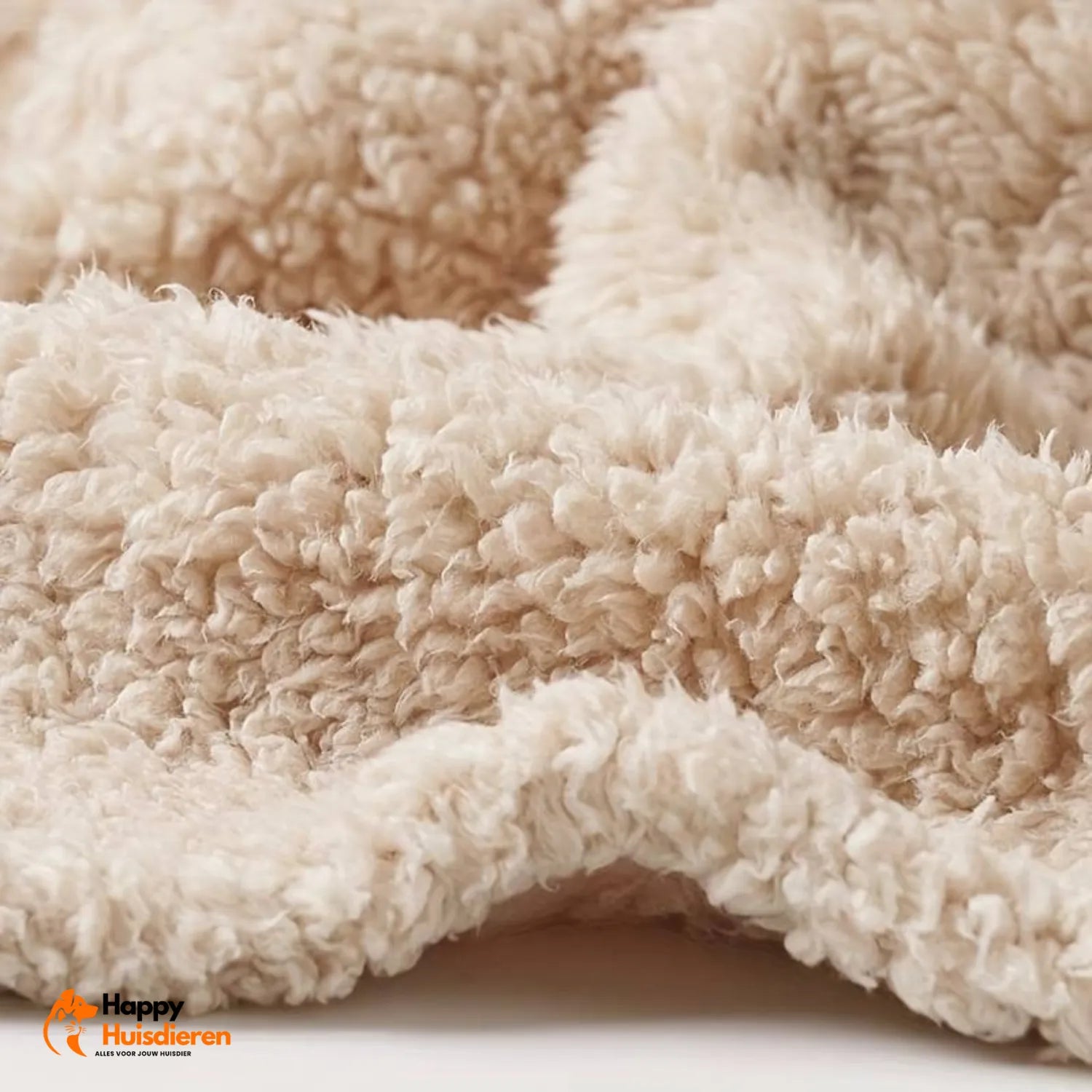 Knuffelvacht Deken | Superzachte Fleece Puppylaag voor Comfort