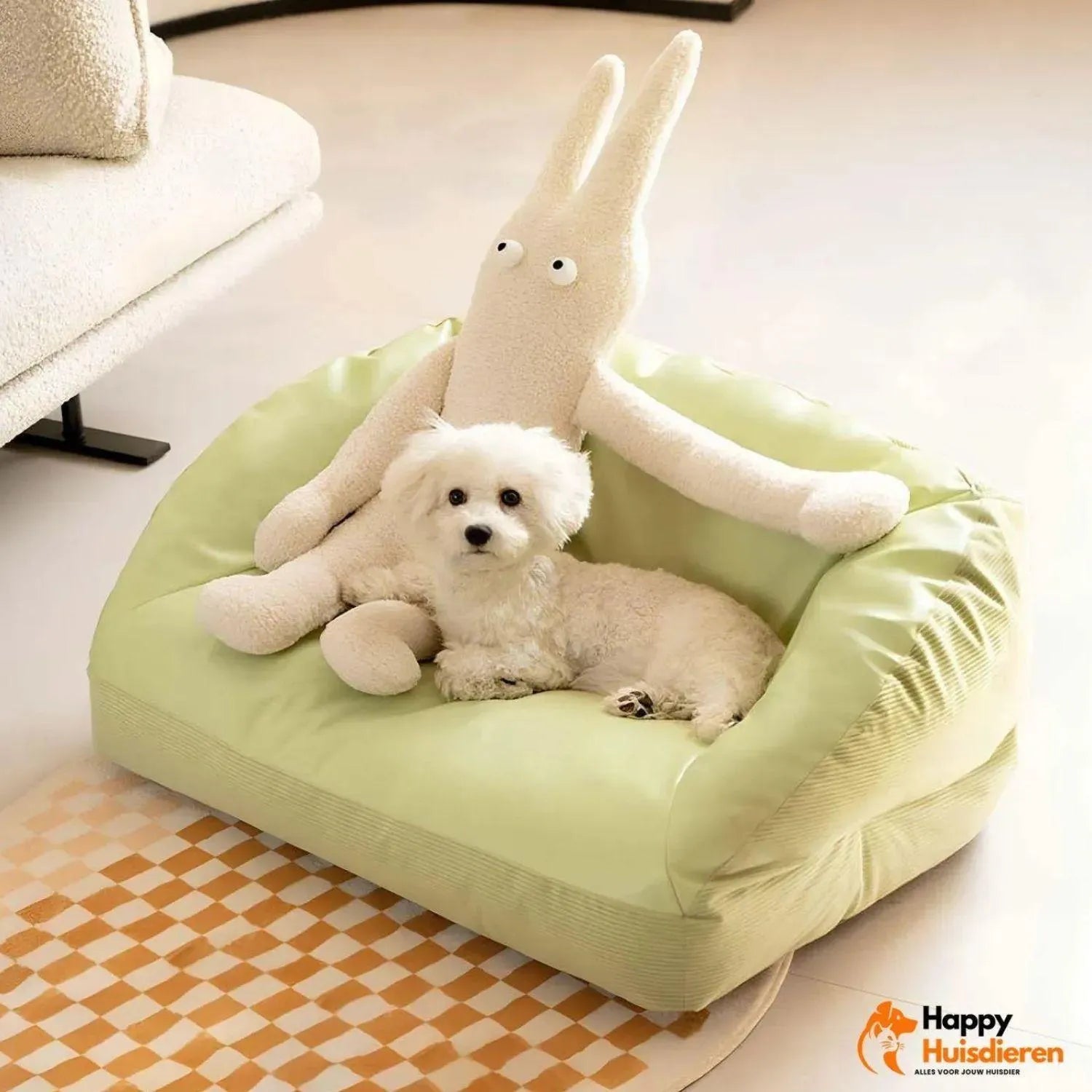 Koele Lederen Dierenbank | Comfortabele Sofa voor Honden en Katten