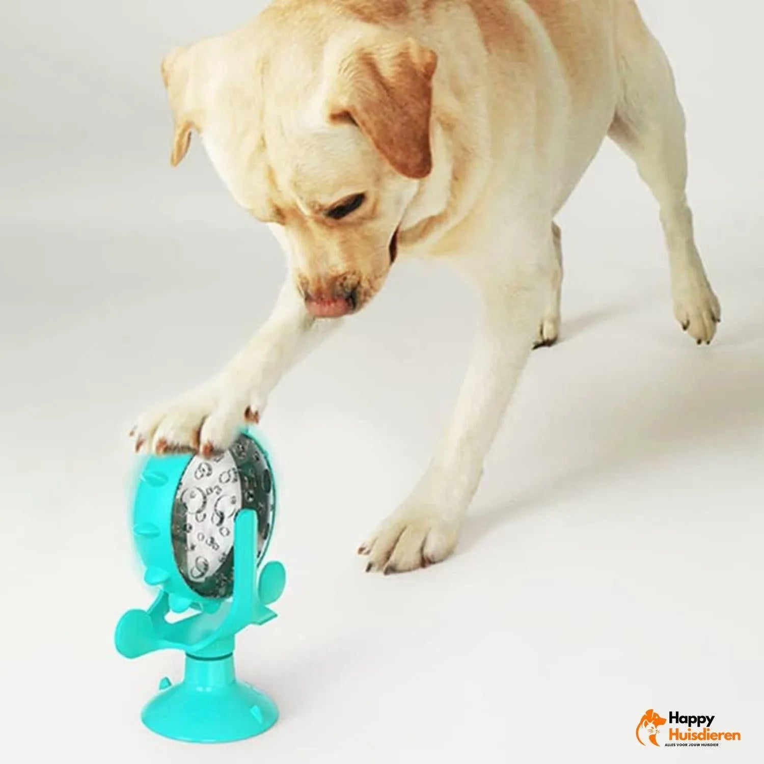LallyPet | Voedselwindmolen voor huisdieren – stimuleert spel & langzaam eten
