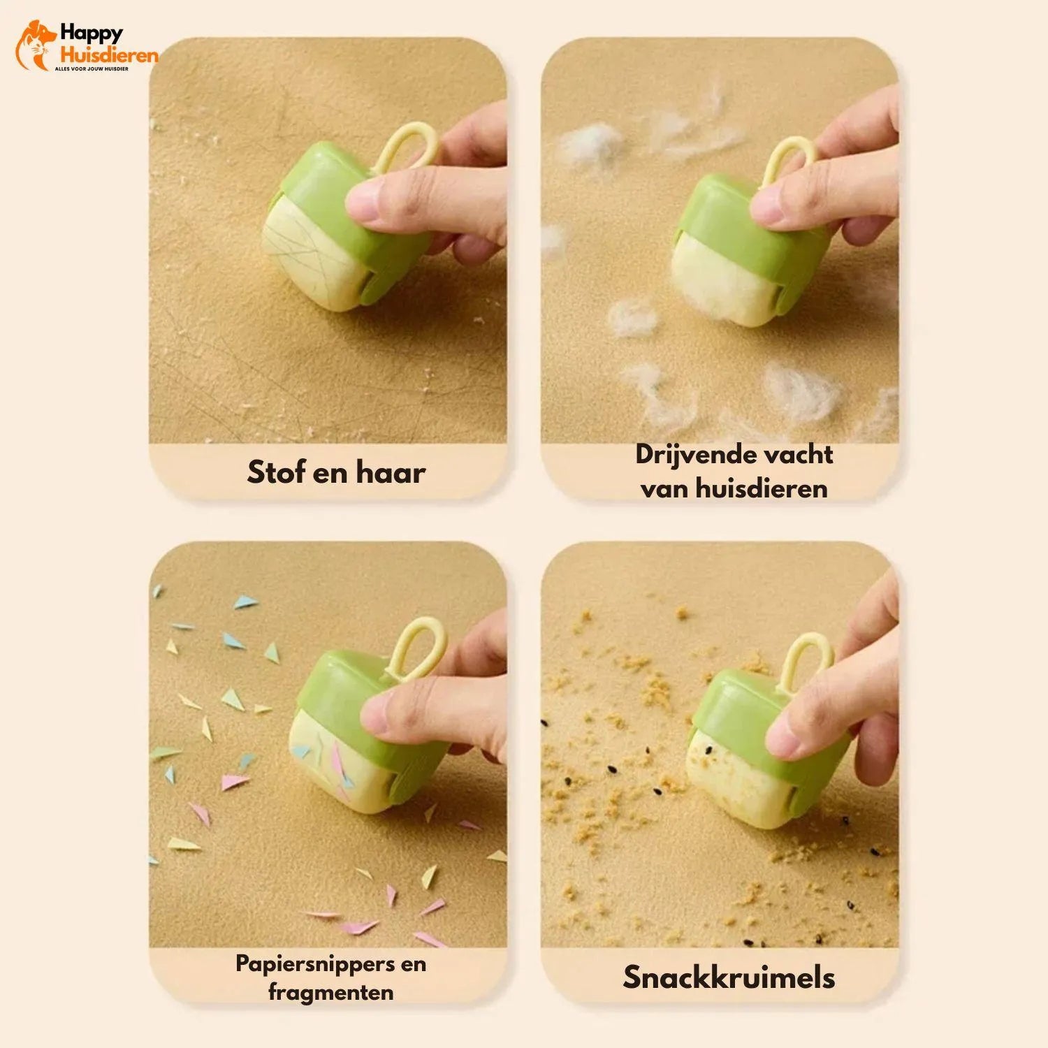 LintBuddy | Herbruikbare Pluizenroller voor Kleding, Meubels & Huisdierenhaar