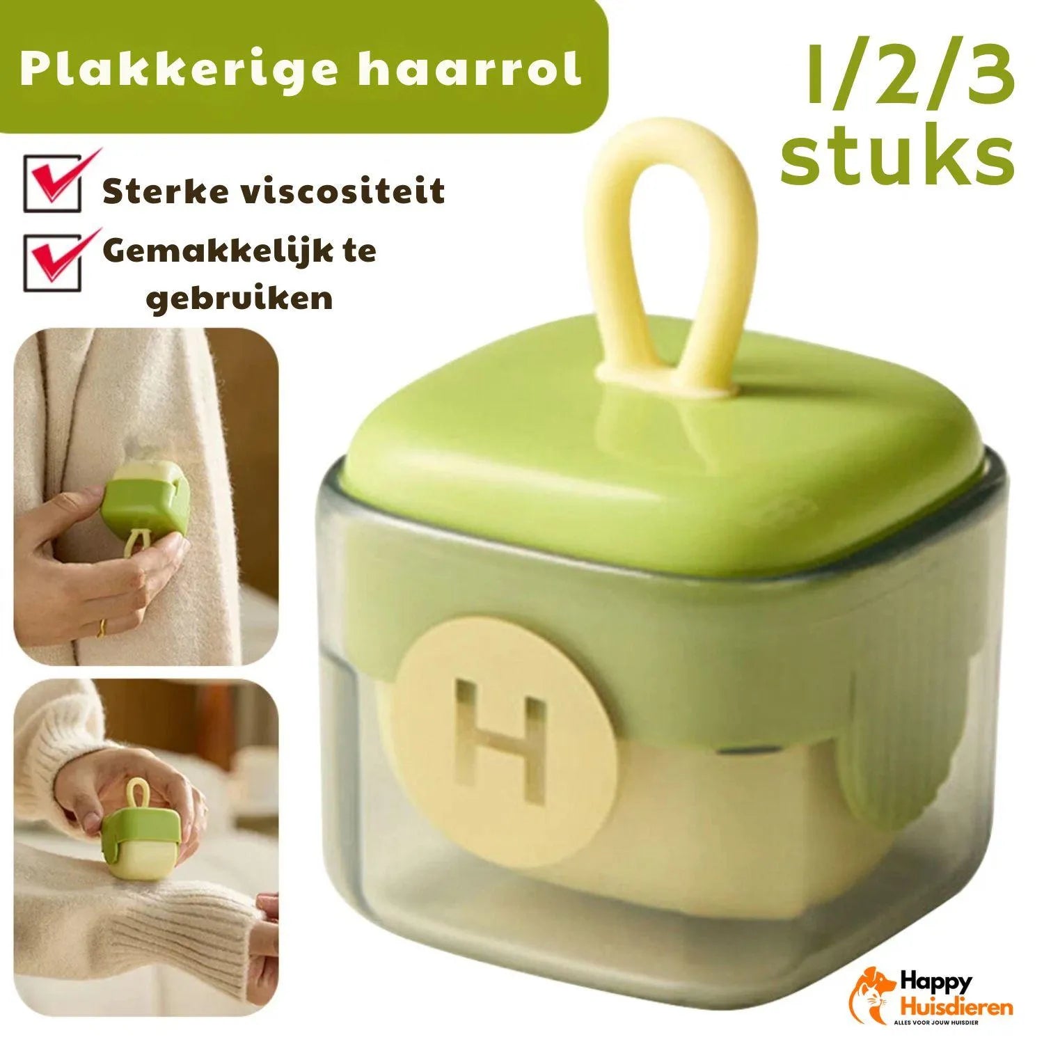 LintBuddy | Herbruikbare Pluizenroller voor Kleding, Meubels & Huisdierenhaar