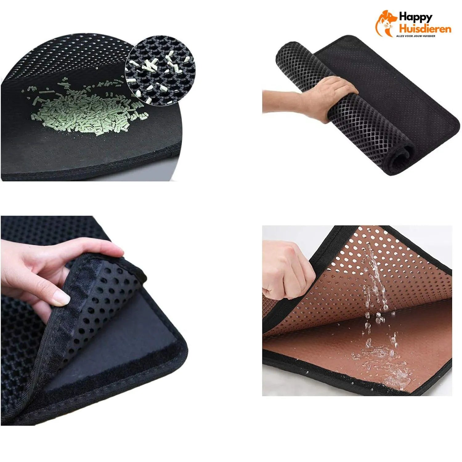LitterGuard | Kattenbakmat tegen Grindverspreiding & voor Schone Vloeren