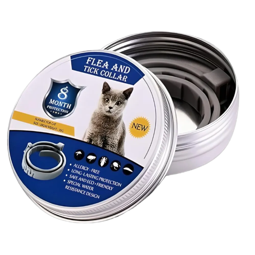LunaGuard Collar | Tekenband kat 8 maanden natuurlijke bescherming